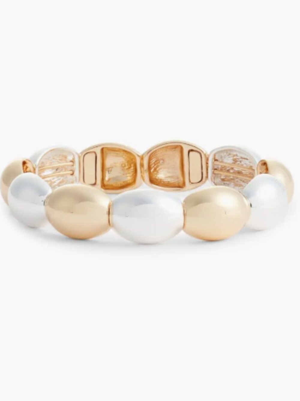 NWT Nordstrom Oval Link Stretch Bracelet